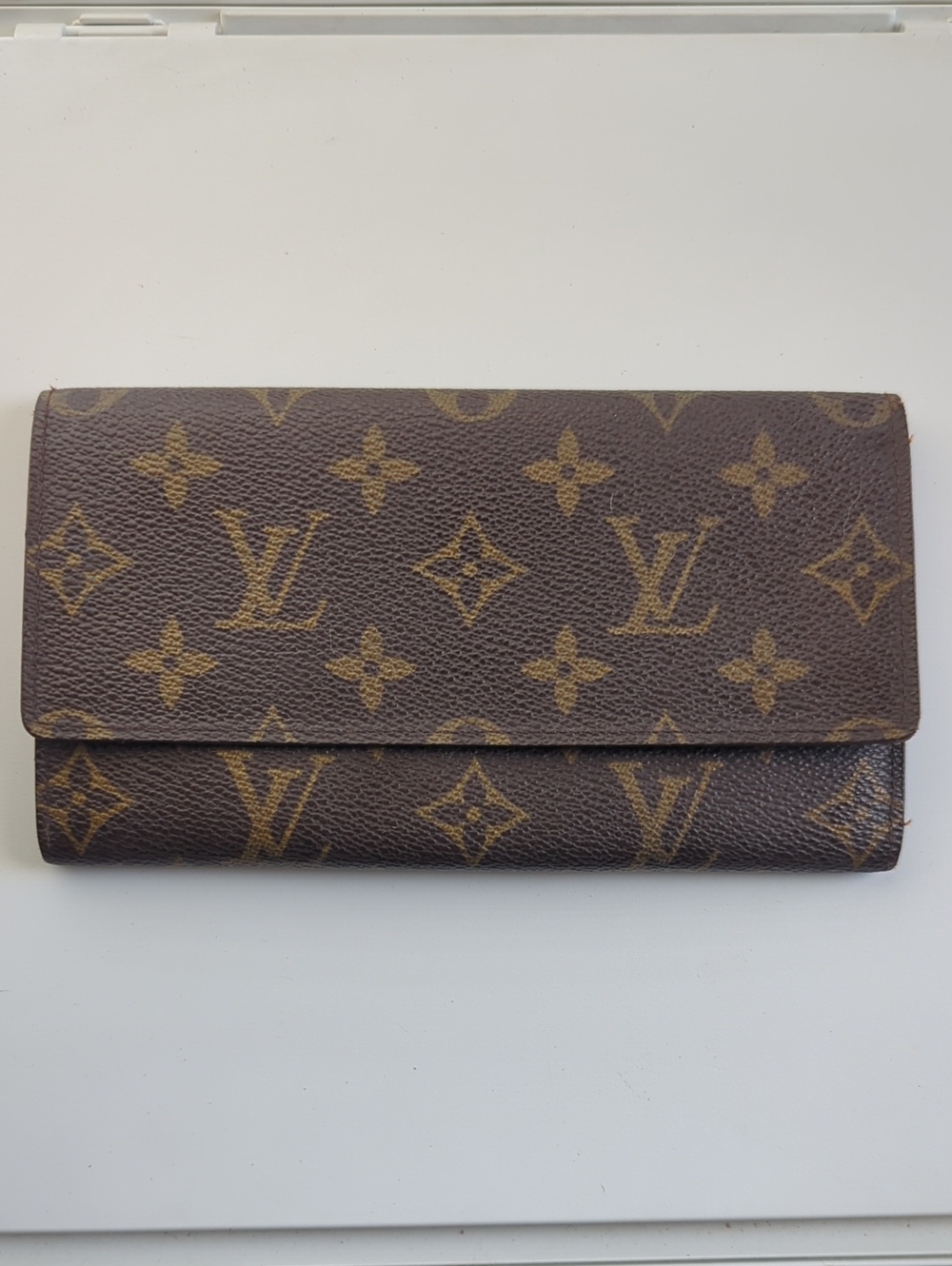 Louis Vuitton Monogram Canvas Flap Wallet